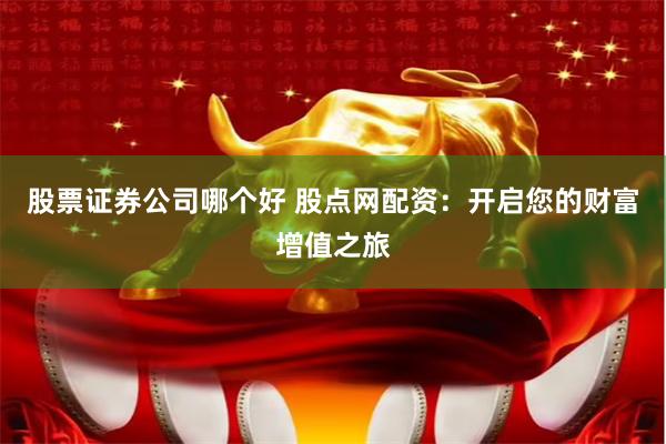 股票证券公司哪个好 股点网配资：开启您的财富增值之旅